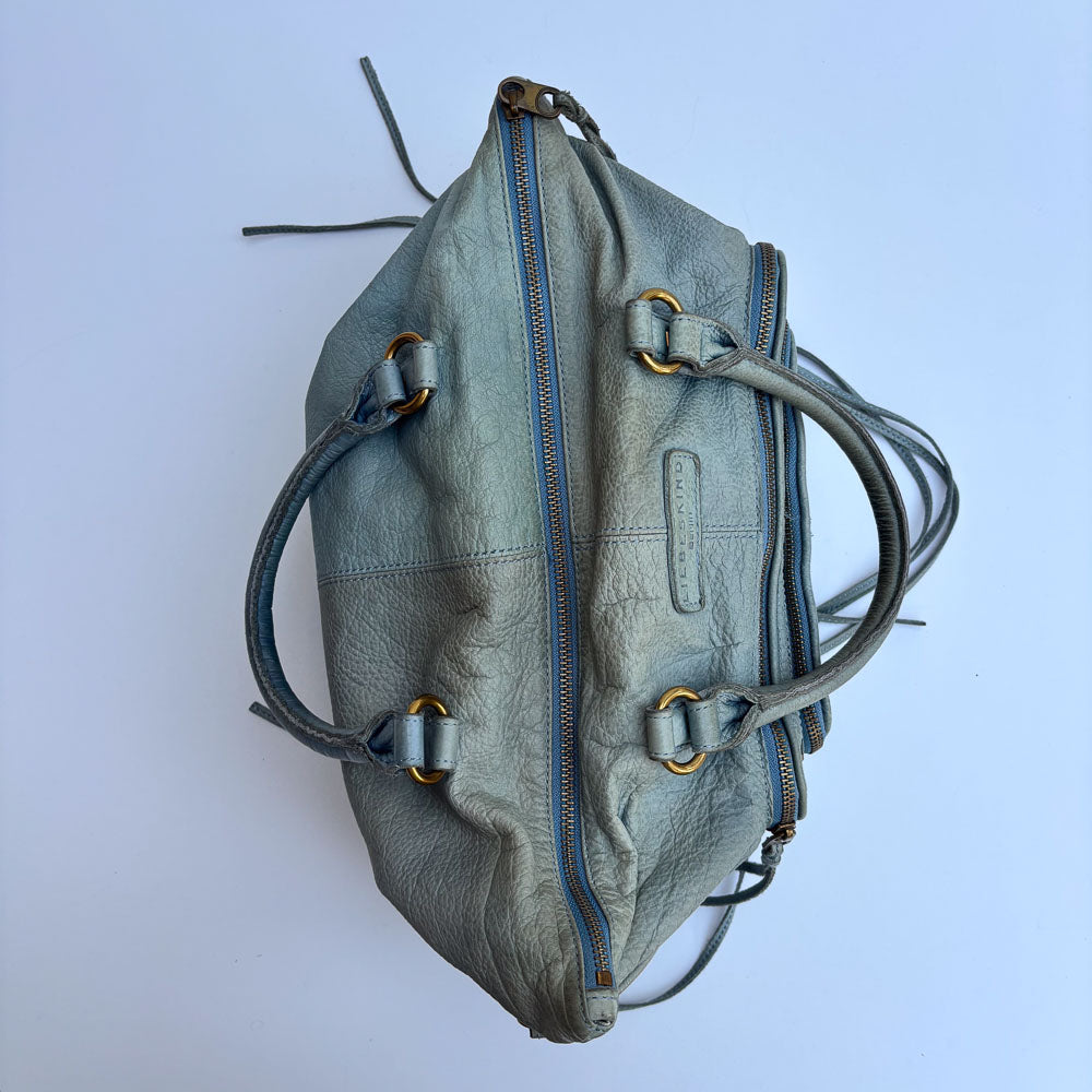 LIEBESKIND FRINGE HOBO LEO
