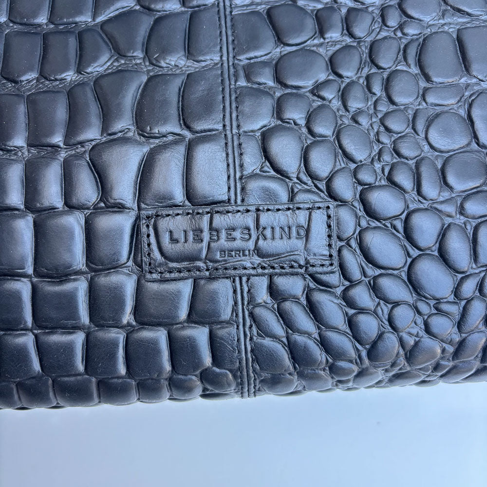 LIEBESKIND KROKO CHELSEA BLACK