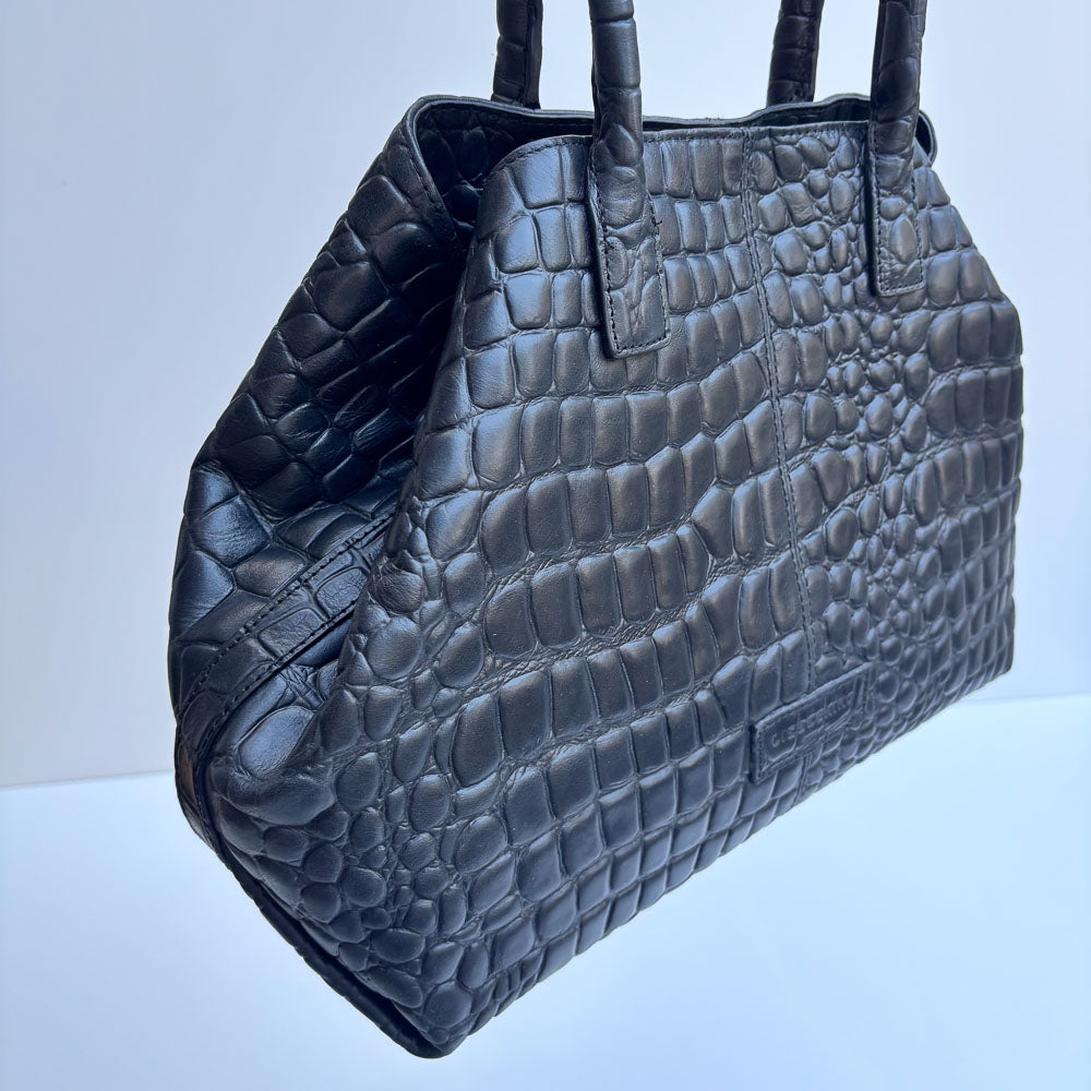 LIEBESKIND KROKO CHELSEA BLACK