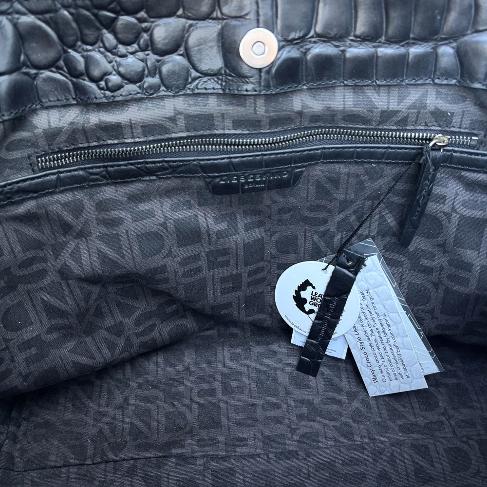LIEBESKIND KROKO CHELSEA BLACK