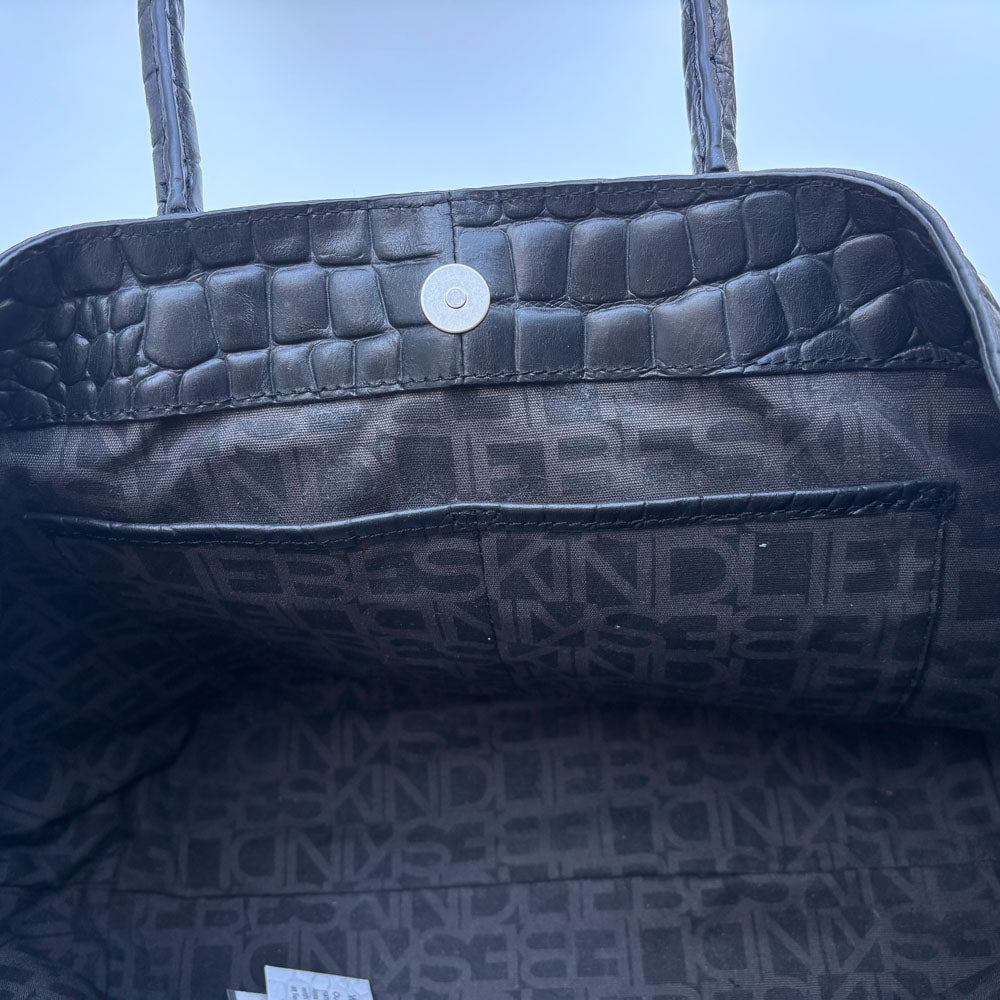 LIEBESKIND KROKO CHELSEA BLACK