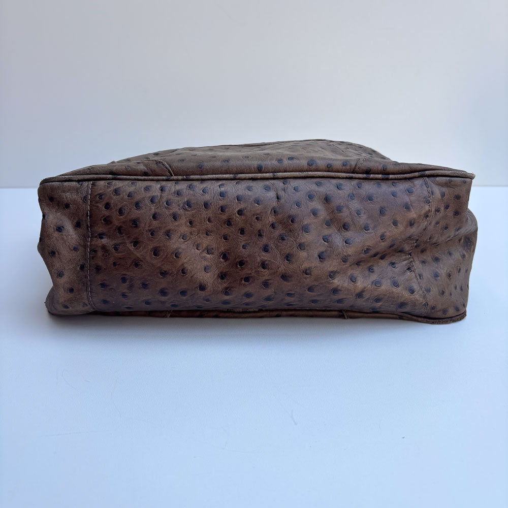 LIEBESKIND ESTHER BROWN OSTRICH