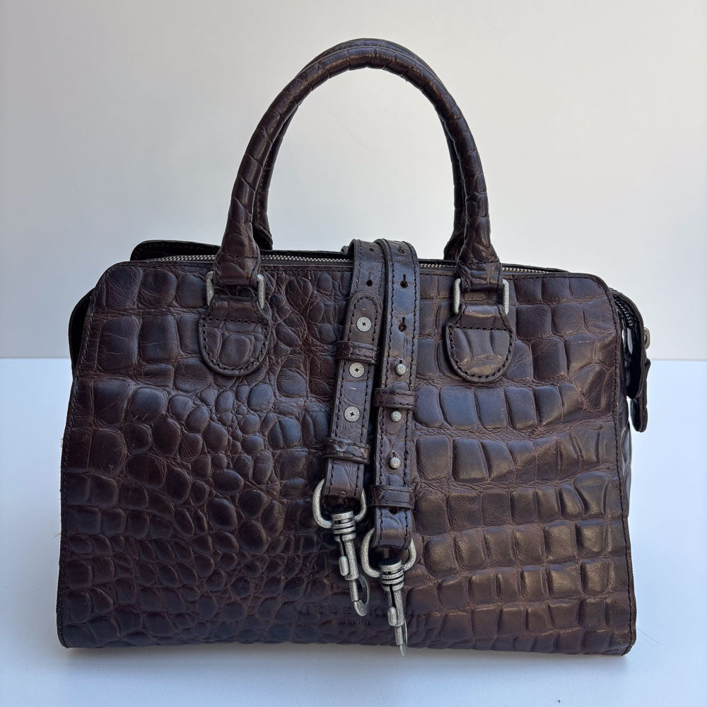 LIEBESKIND KROKO LILLE BROWN