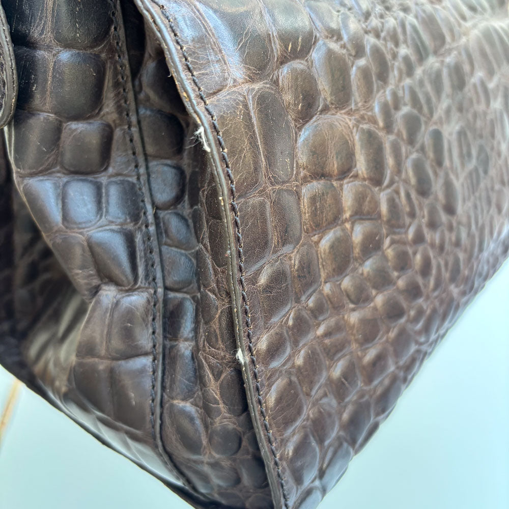 LIEBESKIND KROKO LILLE BROWN