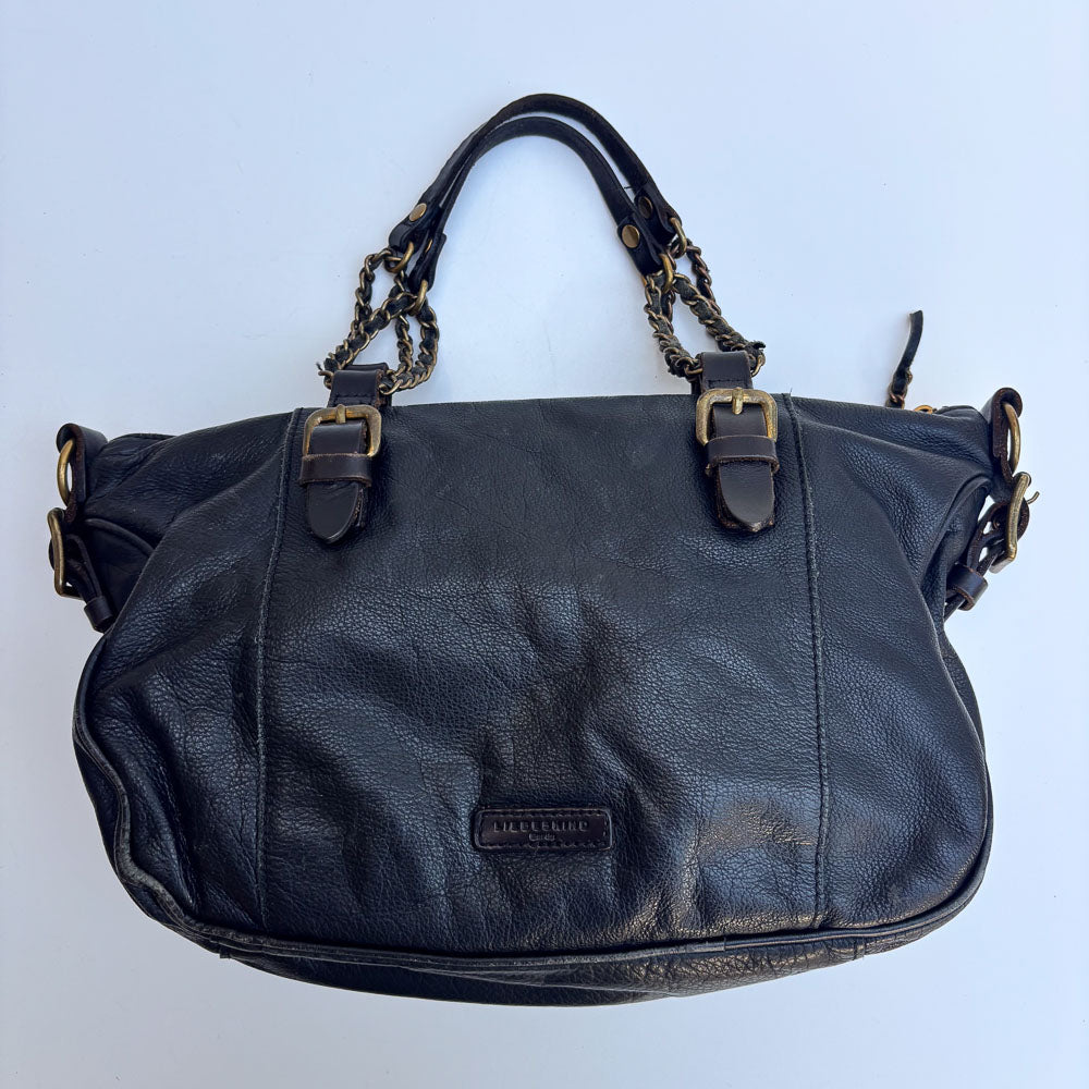 LIEBESKIND CHAIN HOBO BLACK