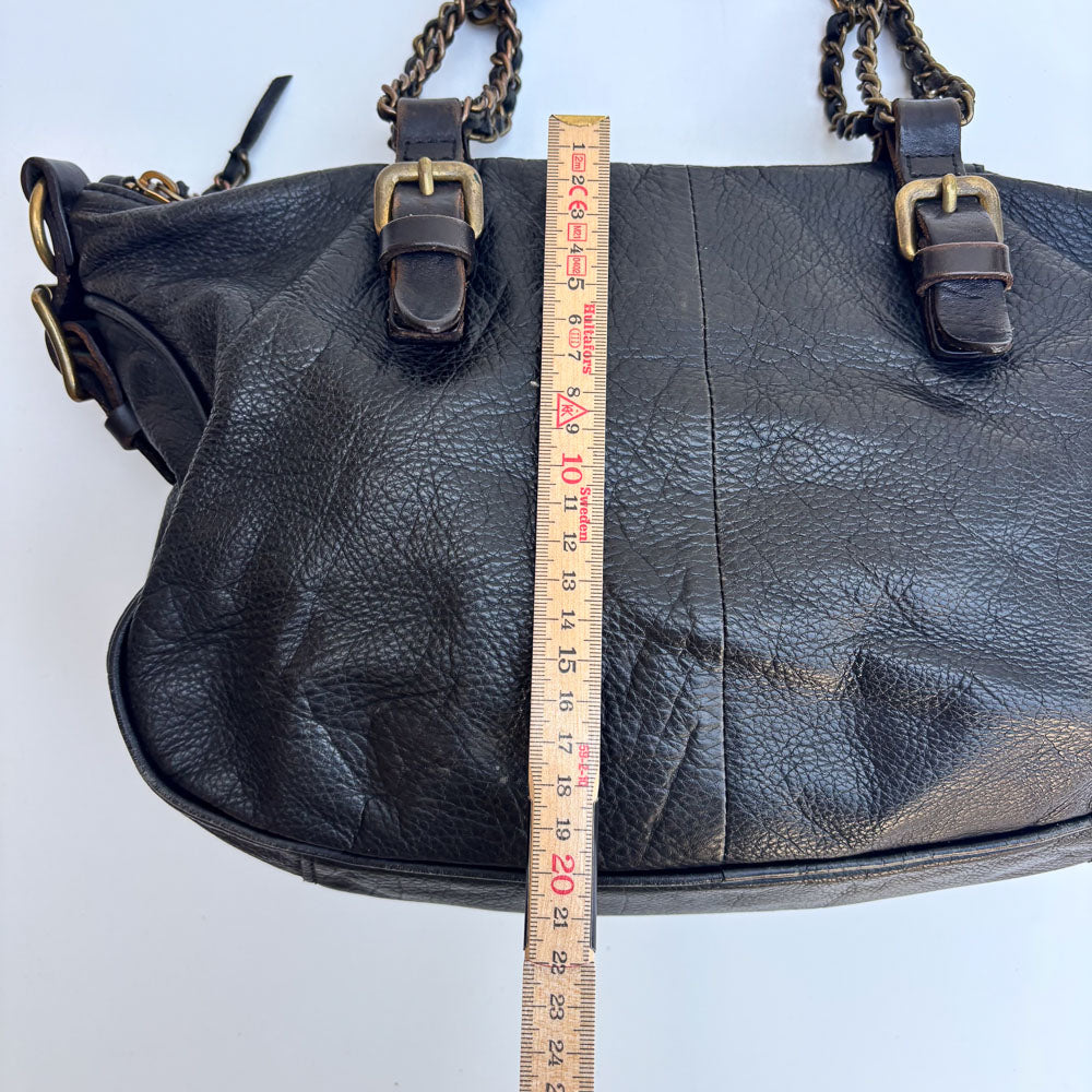 LIEBESKIND CHAIN HOBO BLACK