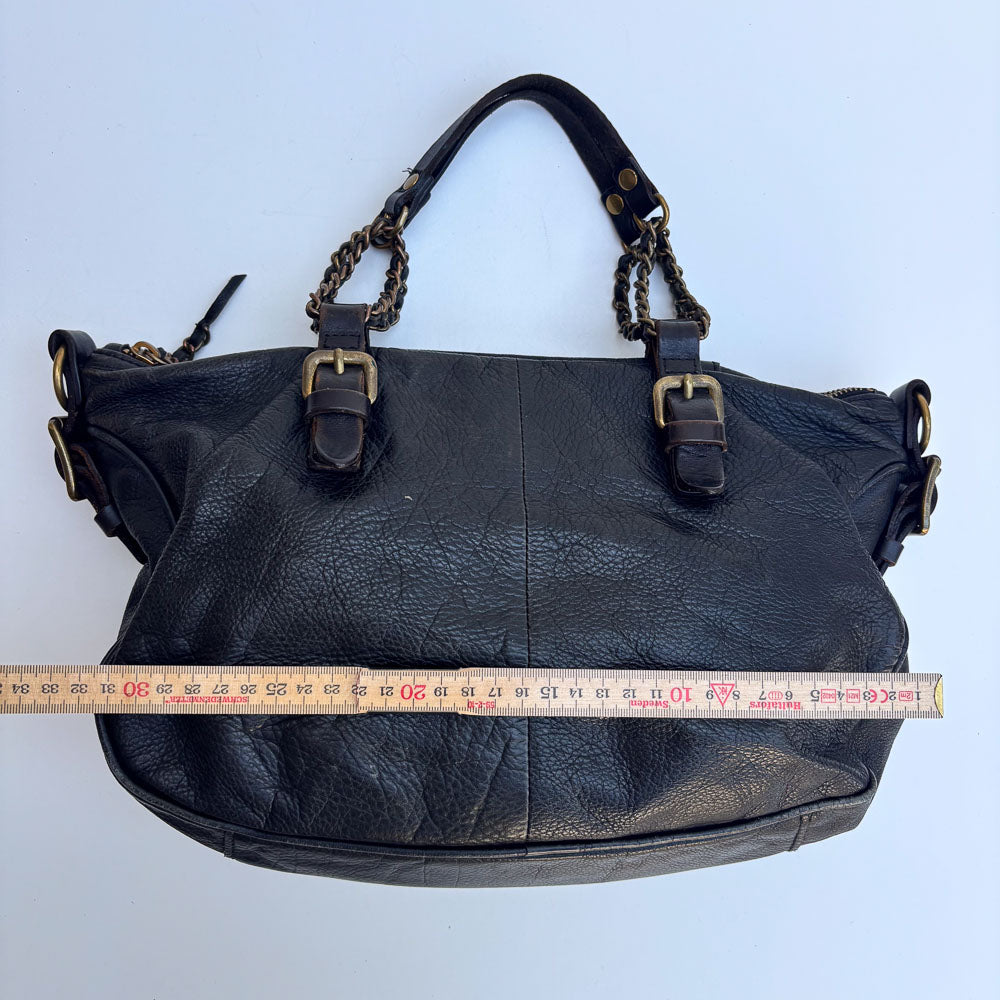 LIEBESKIND CHAIN HOBO BLACK