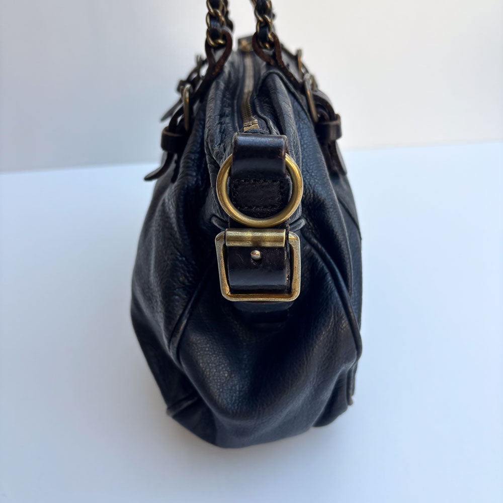 LIEBESKIND CHAIN HOBO BLACK