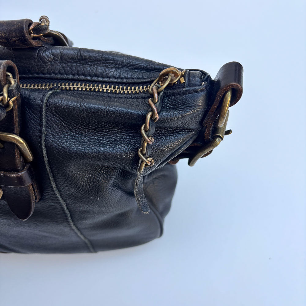 LIEBESKIND CHAIN HOBO BLACK