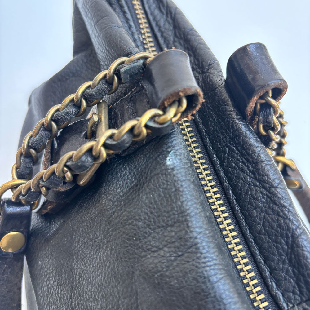 LIEBESKIND CHAIN HOBO BLACK