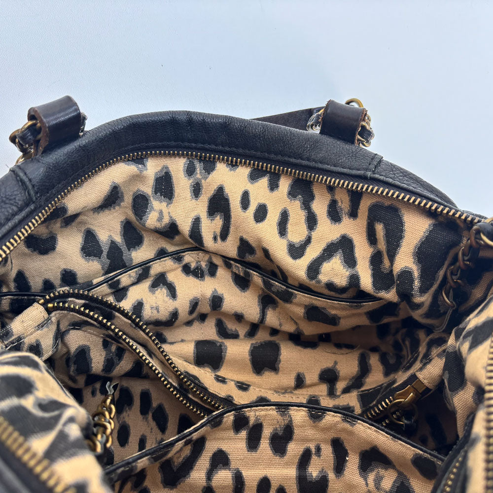 LIEBESKIND CHAIN HOBO BLACK
