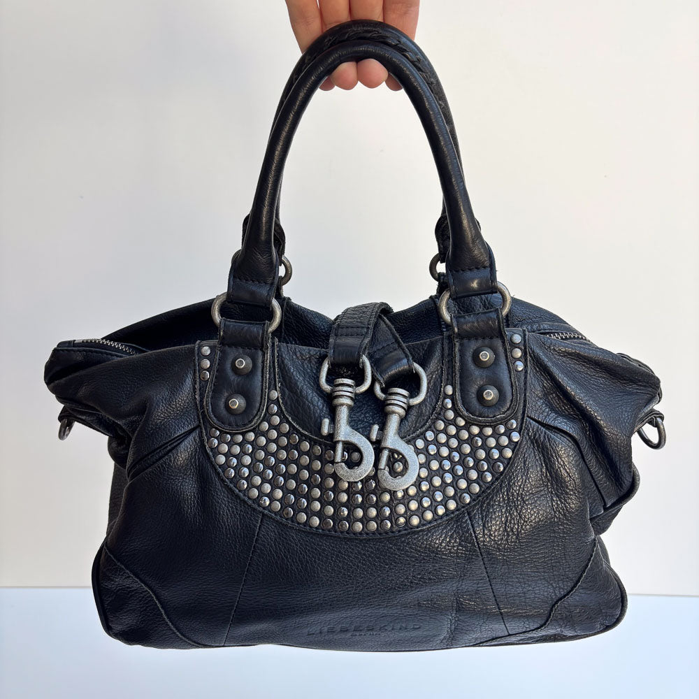 LIEBESKIND STUDS ESTHER BLACK