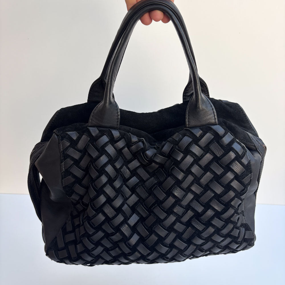 LIEBESKIND BRAIDED SHOPPER