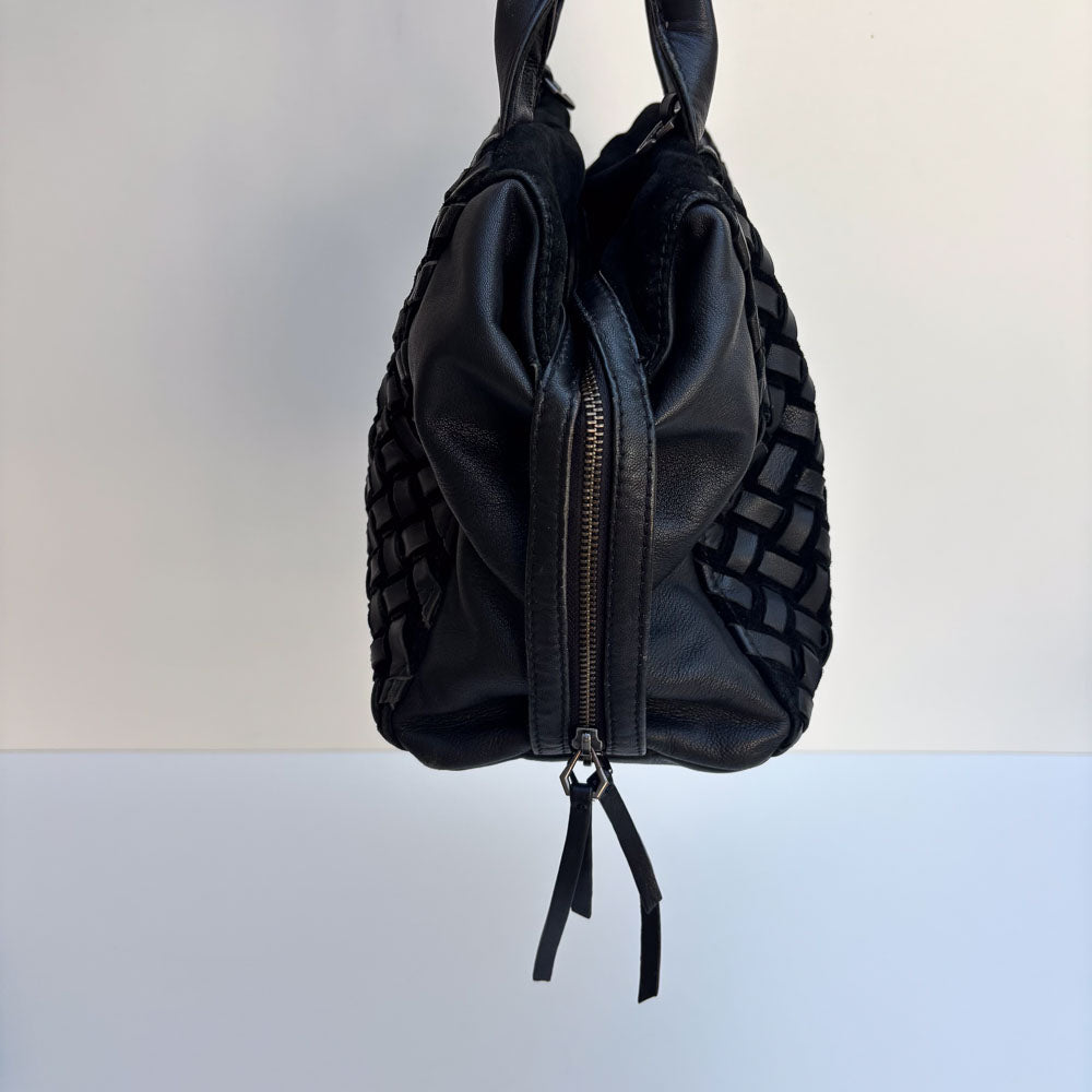 LIEBESKIND BRAIDED SHOPPER