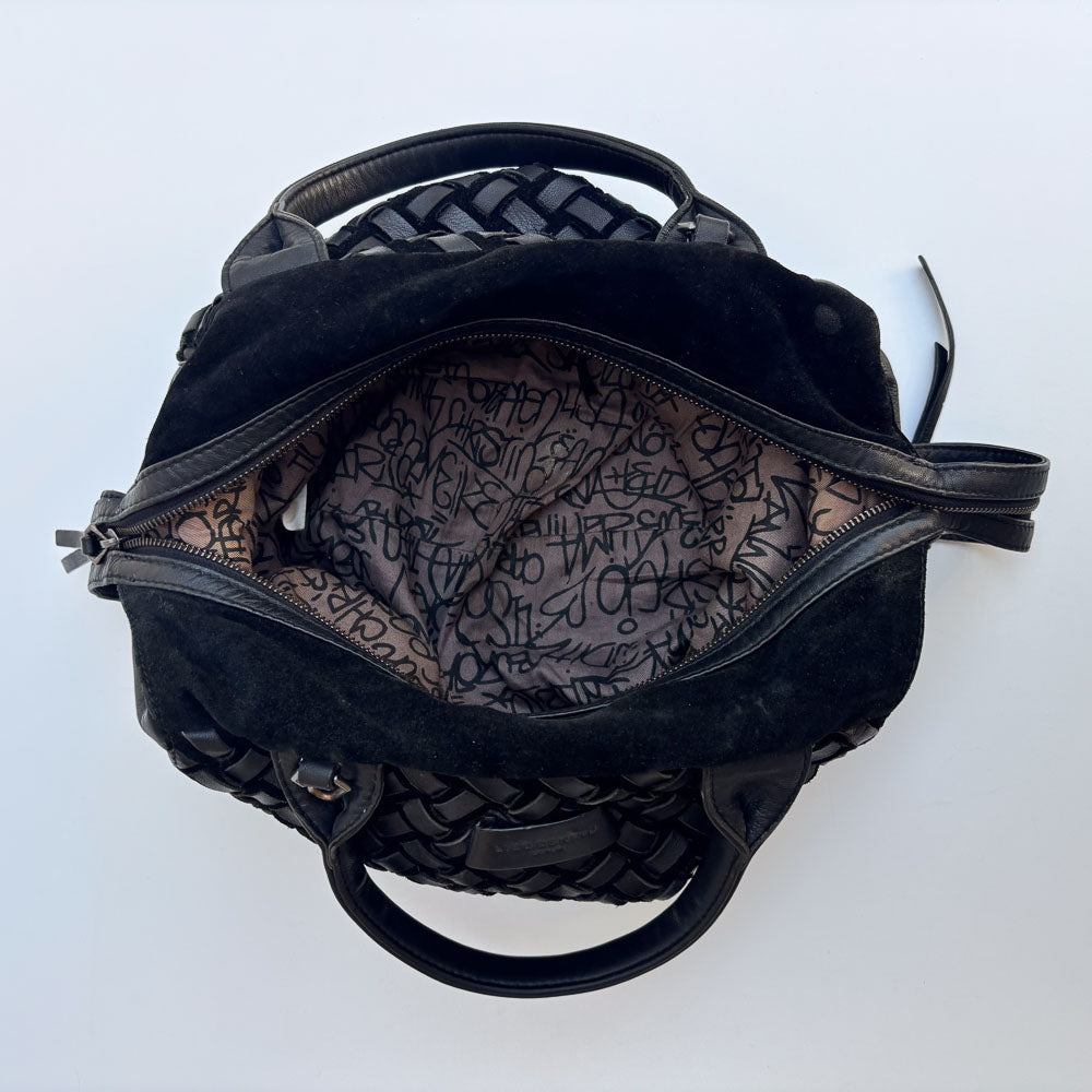 LIEBESKIND BRAIDED SHOPPER