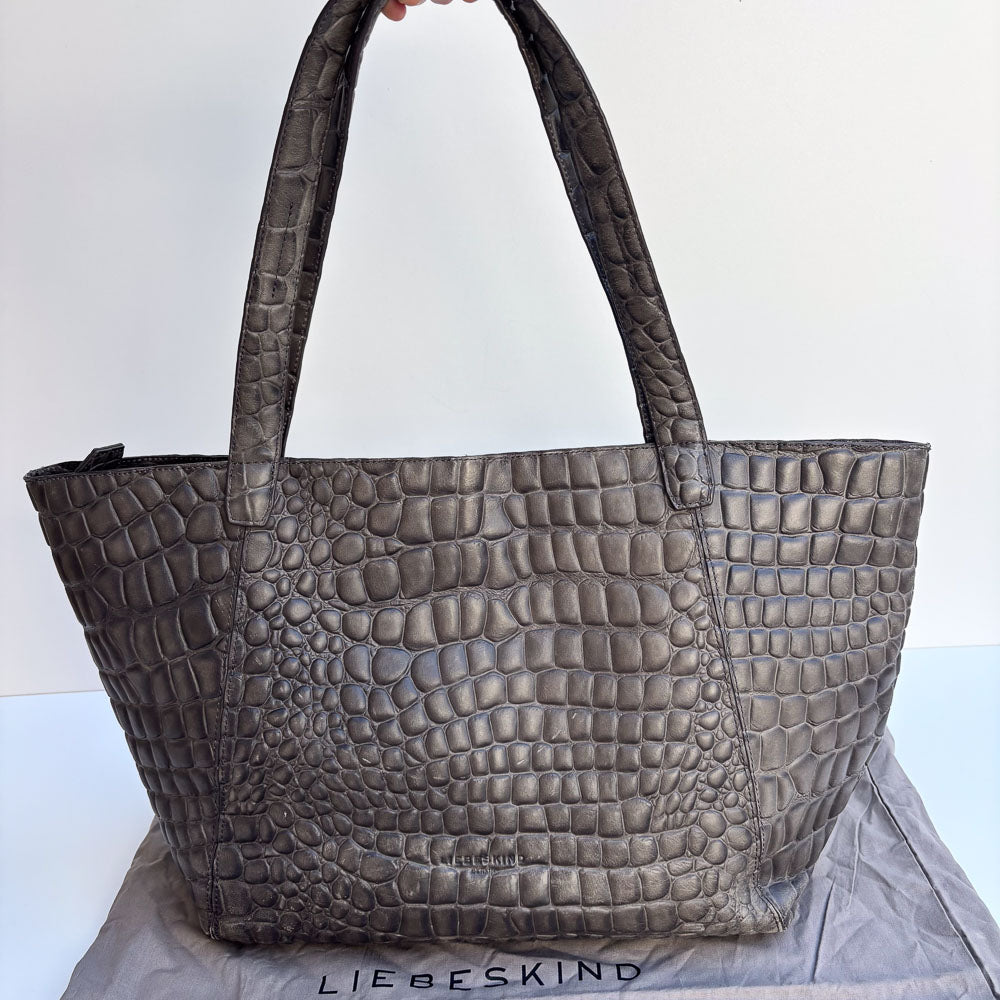 LIEBESKIND KROKO SHOPPER