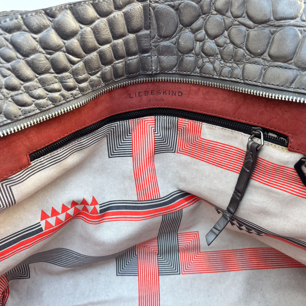 LIEBESKIND KROKO SHOPPER