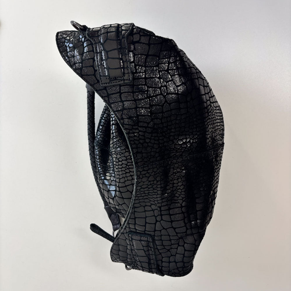 LIEBESKIND SNAKE HOBO BLACK