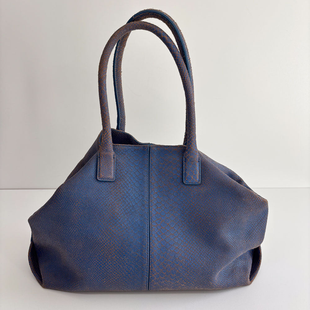 LIEBESKIND SNAKE CHELSEA BLUE & WALLET