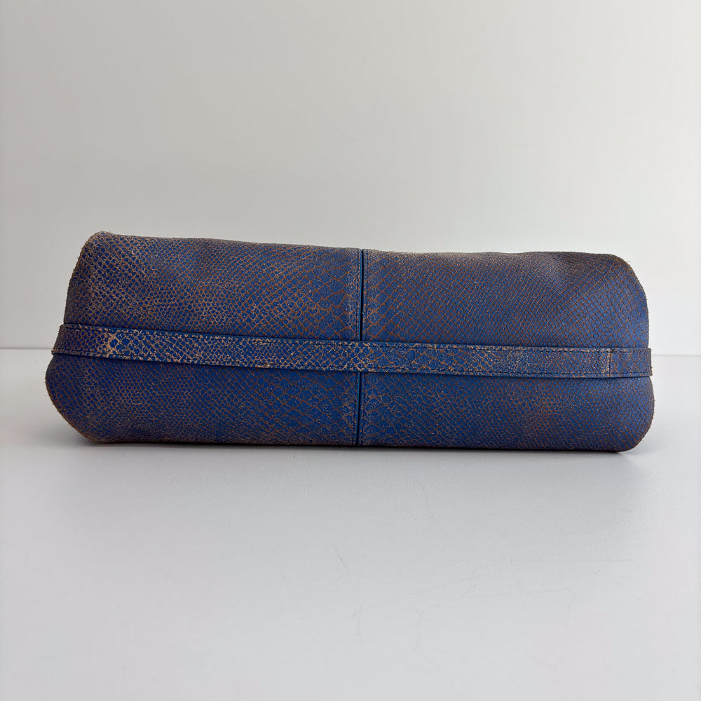 LIEBESKIND SNAKE CHELSEA BLUE & WALLET