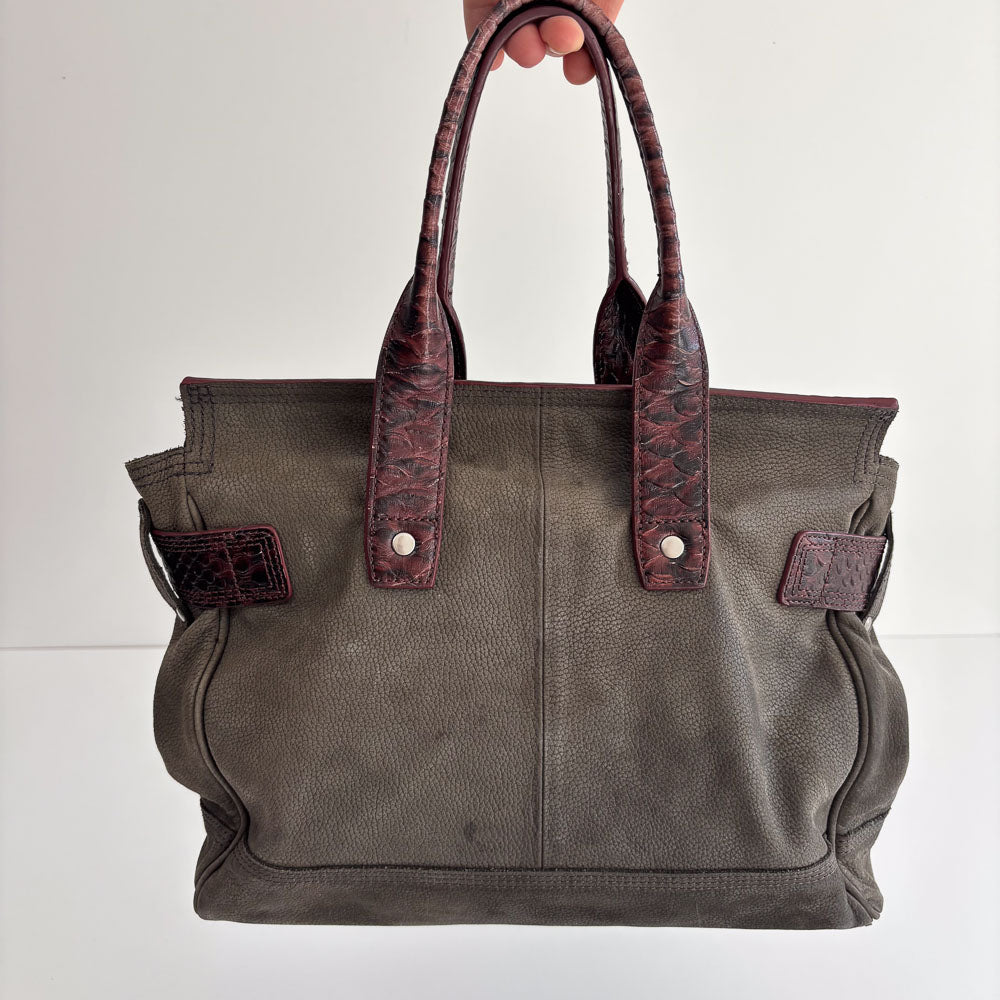 LIEBESKIND SNAKE SATCHEL