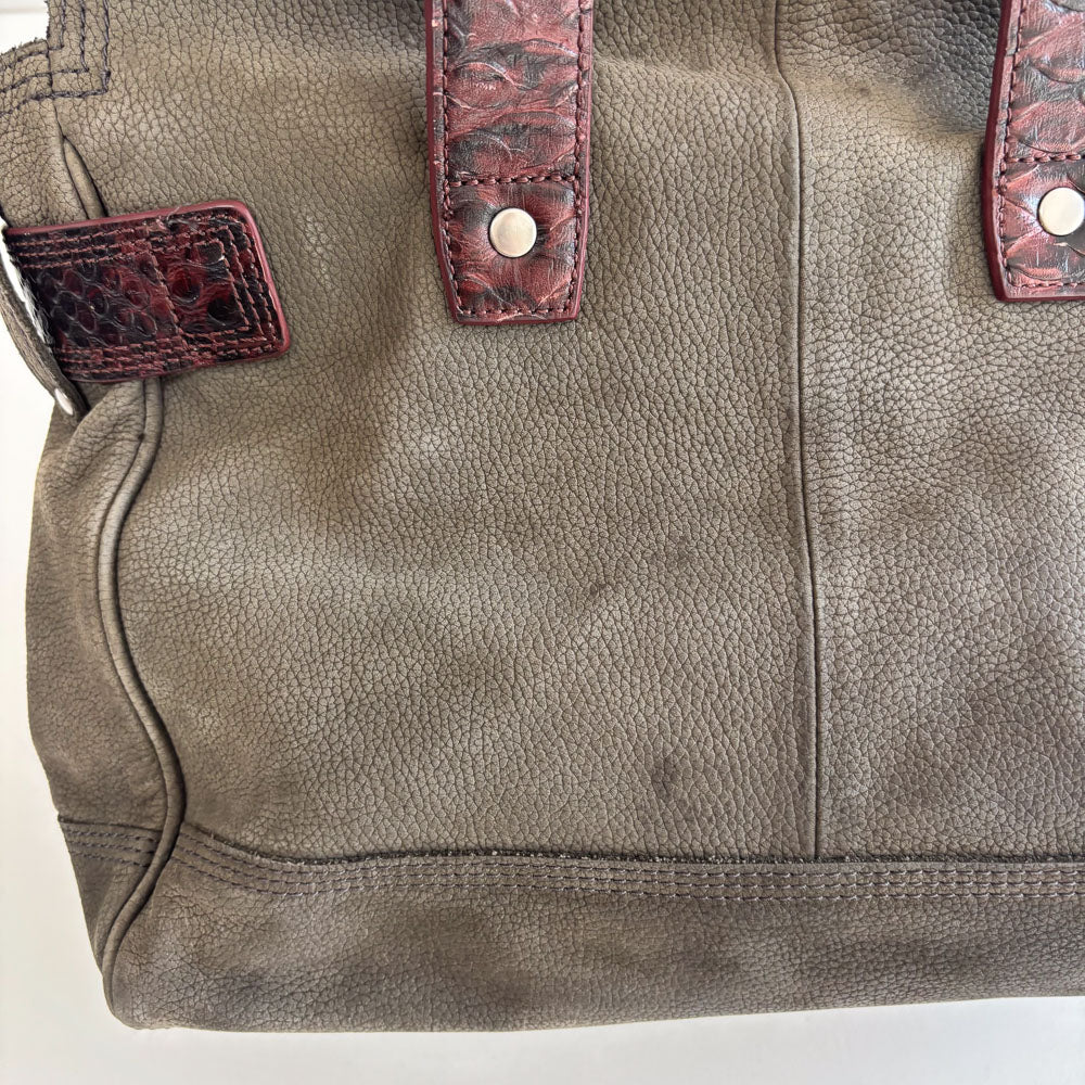LIEBESKIND SNAKE SATCHEL