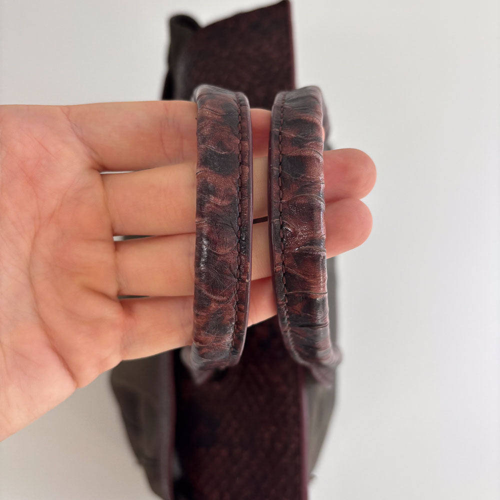 LIEBESKIND SNAKE SATCHEL