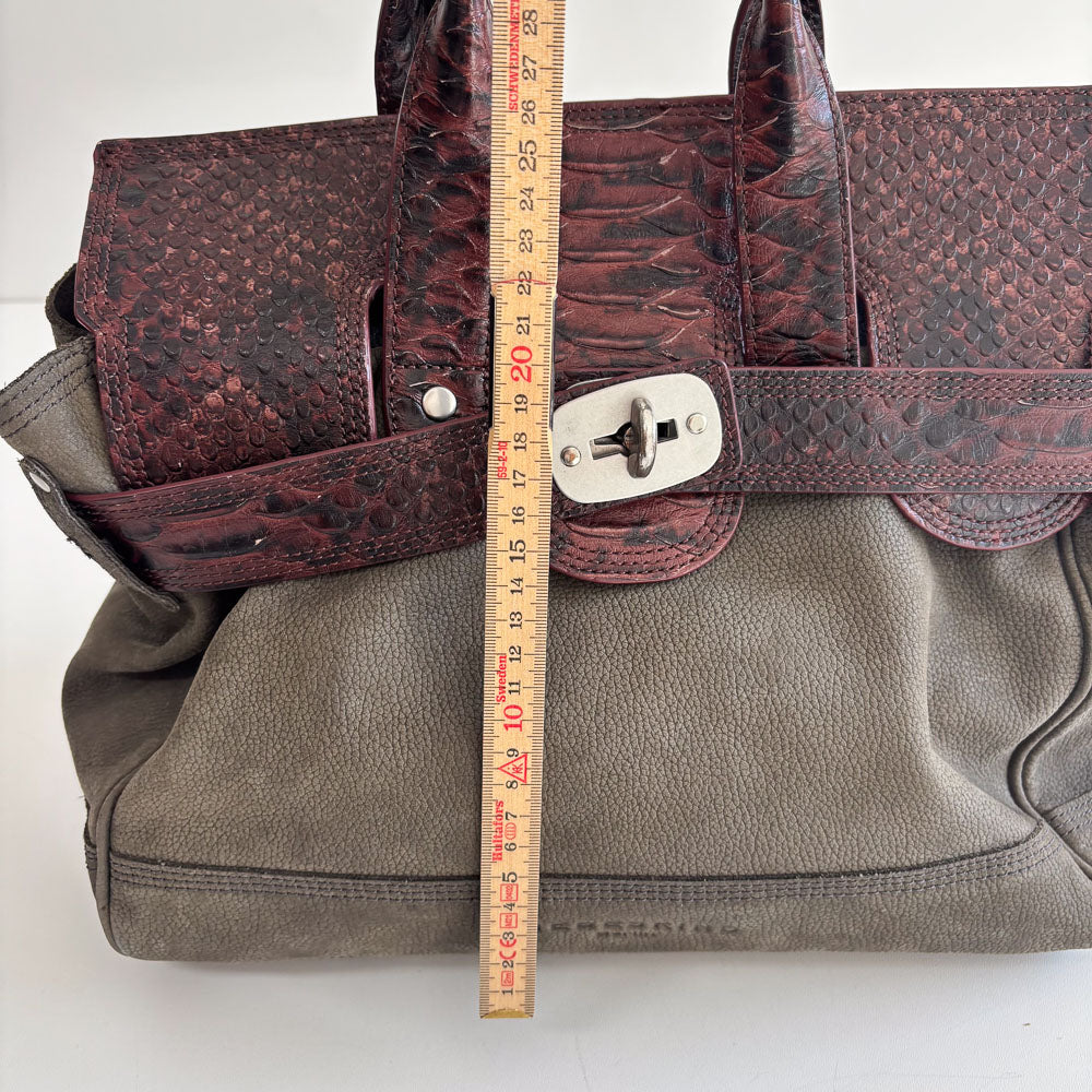 LIEBESKIND SNAKE SATCHEL