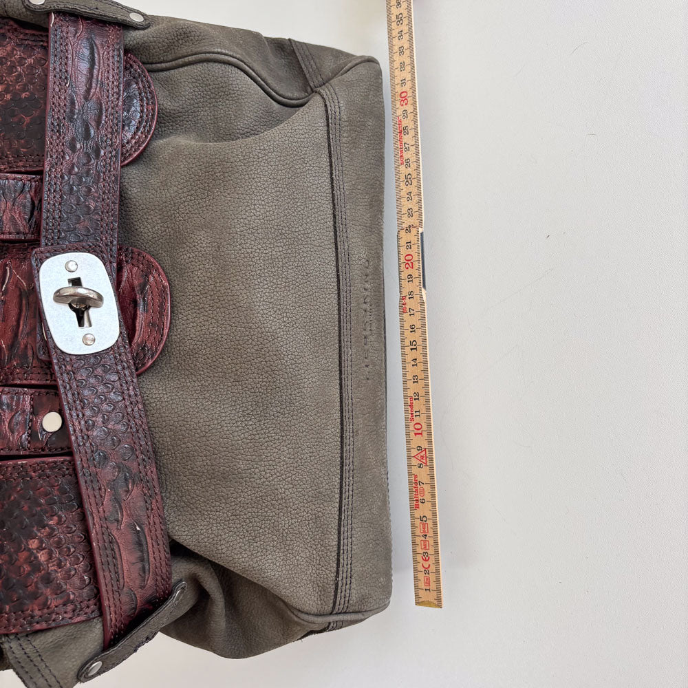 LIEBESKIND SNAKE SATCHEL