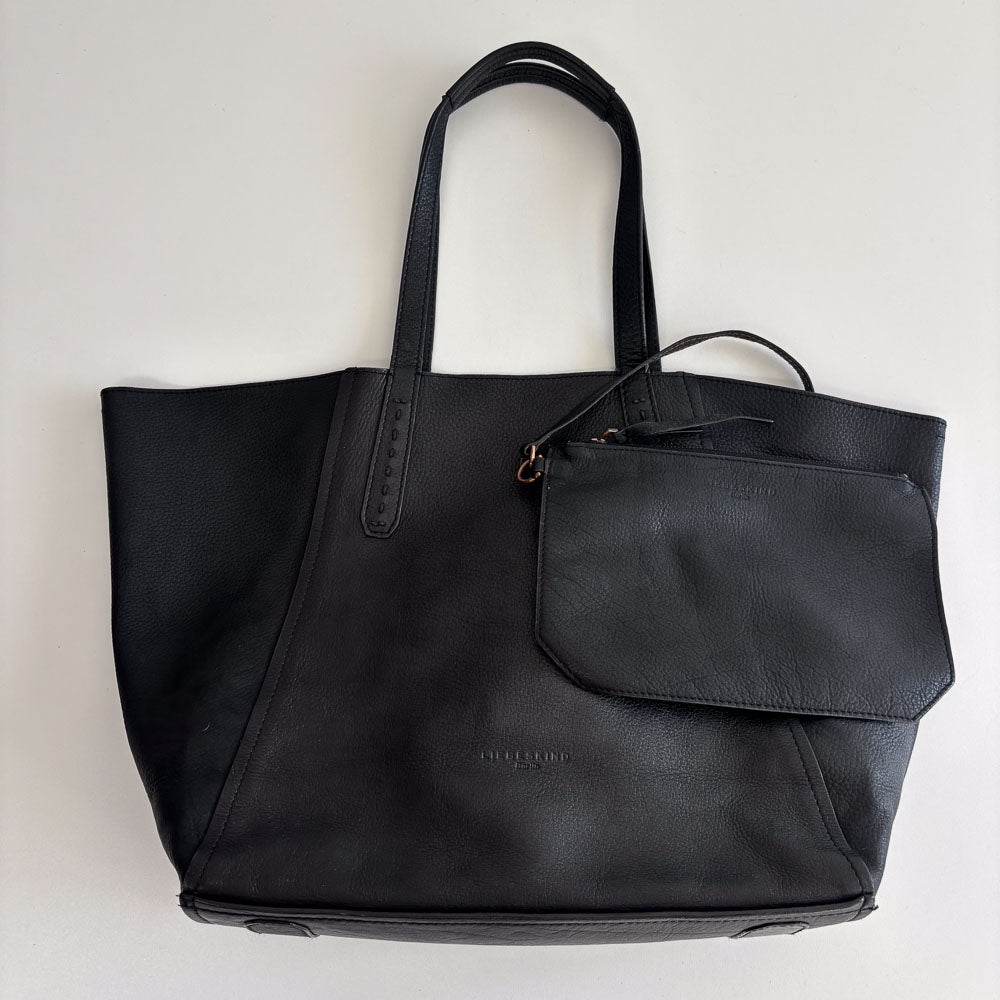 LIEBESKIND STUDS SHOPPER BLACK
