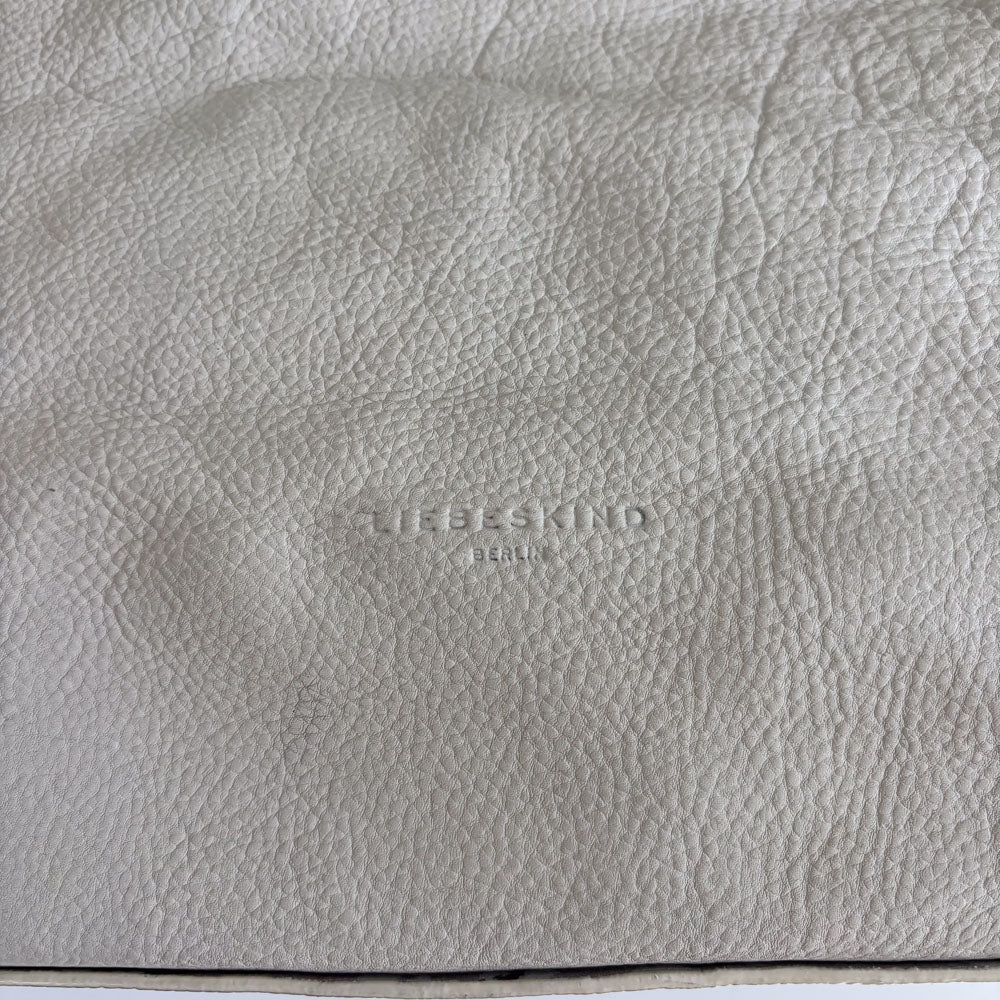 LIEBESKIND STUDS SHOPPER WHITE