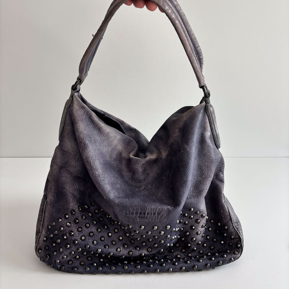 LIEBESKIND STUDS HOBO NAVY