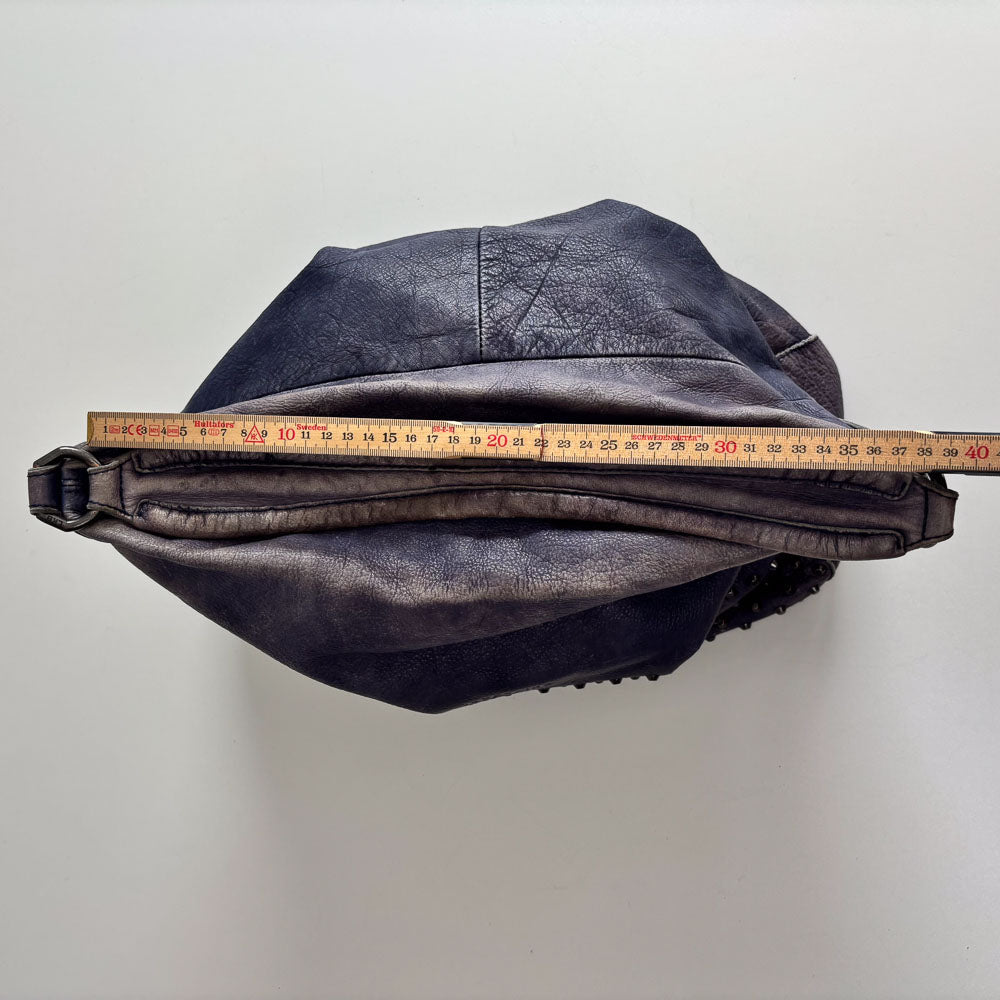 LIEBESKIND STUDS HOBO NAVY