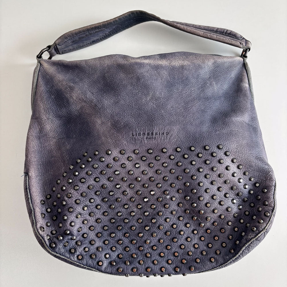 LIEBESKIND STUDS HOBO NAVY