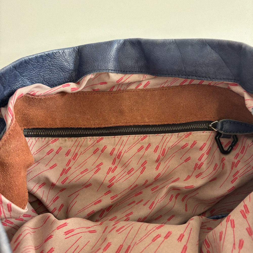 LIEBESKIND STUDS HOBO NAVY