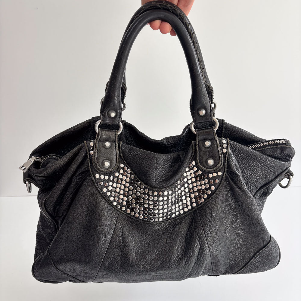 LIEBESKIND STUDS ESTHER BLACK
