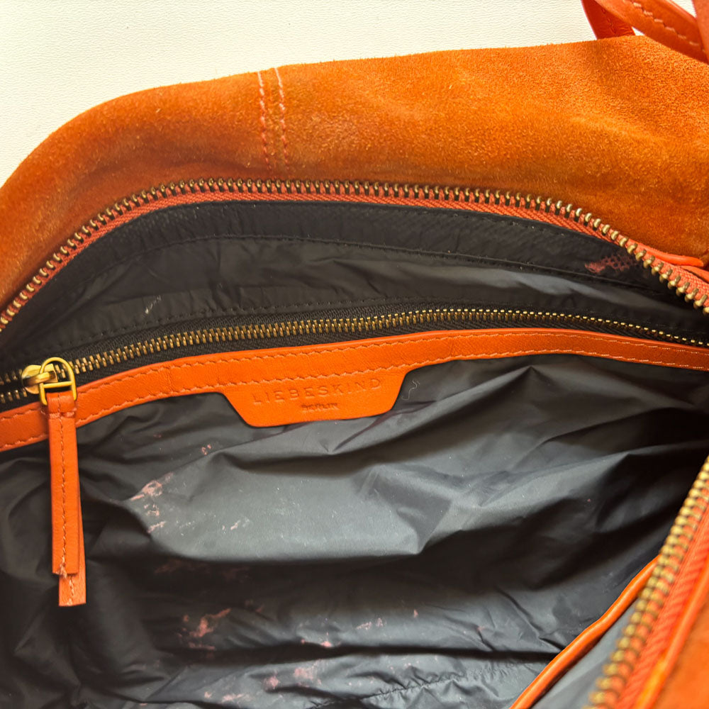 LIEBESKIND SCARLET SATCHEL MANDARIN