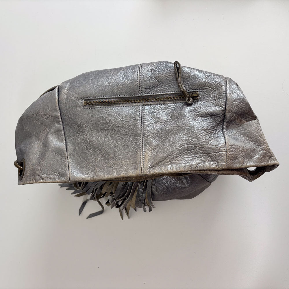 LIEBESKIND METALLIC FRINGE HOBO