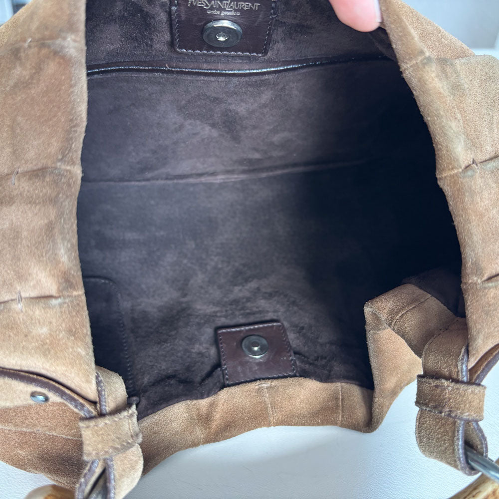 YVES SAINT LAUREN MOMBASA SUEDE