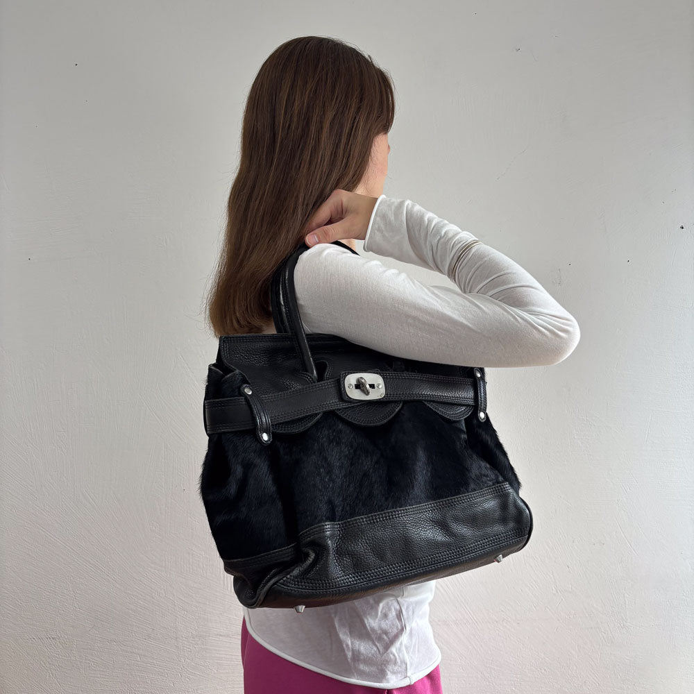 LIEBESKIND FIRKIN COW BLACK