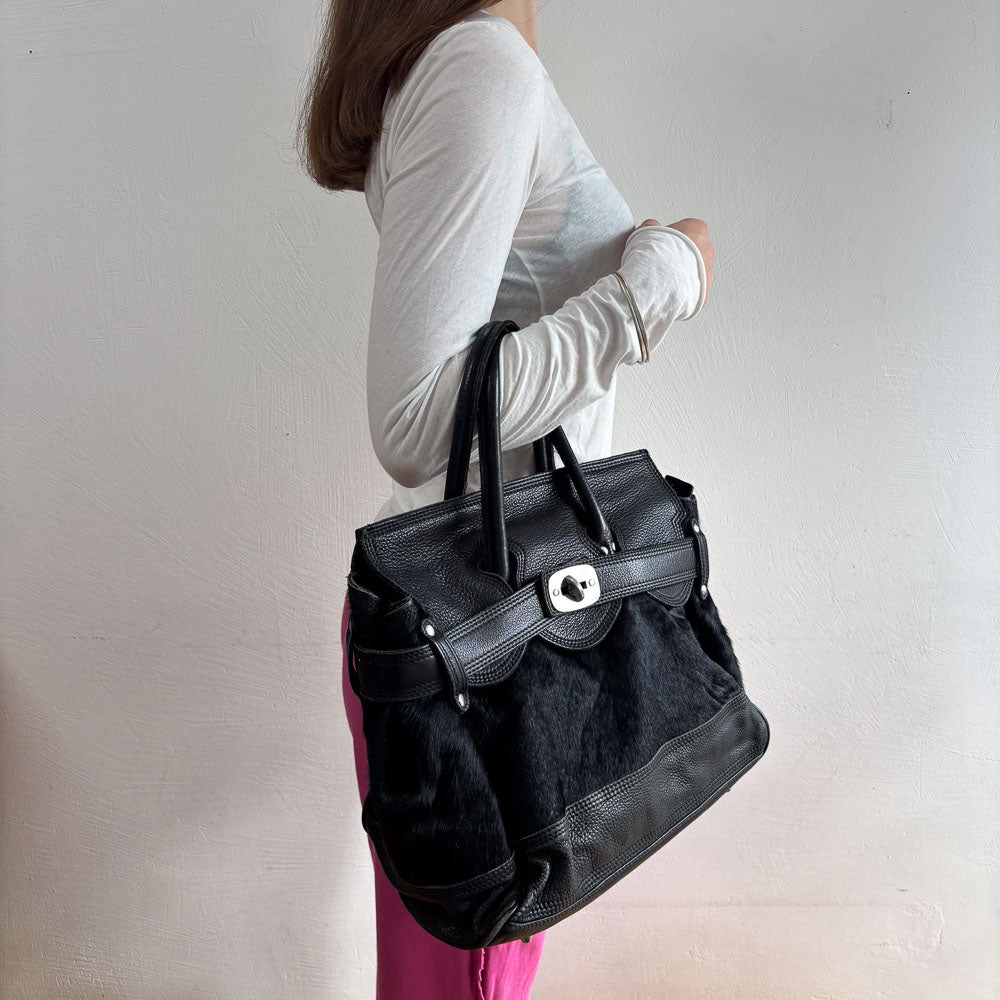 LIEBESKIND FIRKIN COW BLACK