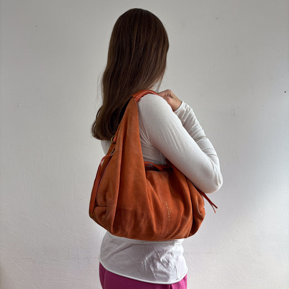 LIEBESKIND SCARLET SATCHEL MANDARIN