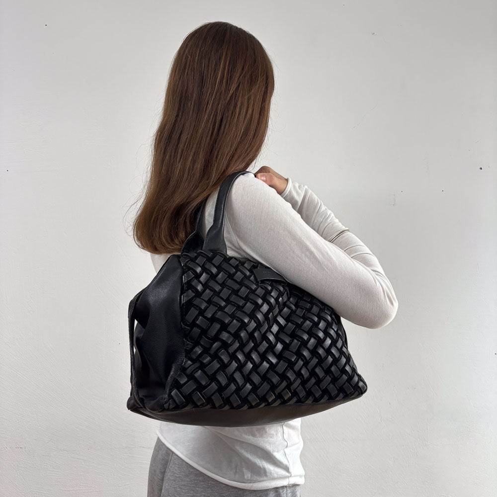 LIEBESKIND BRAIDED SHOPPER