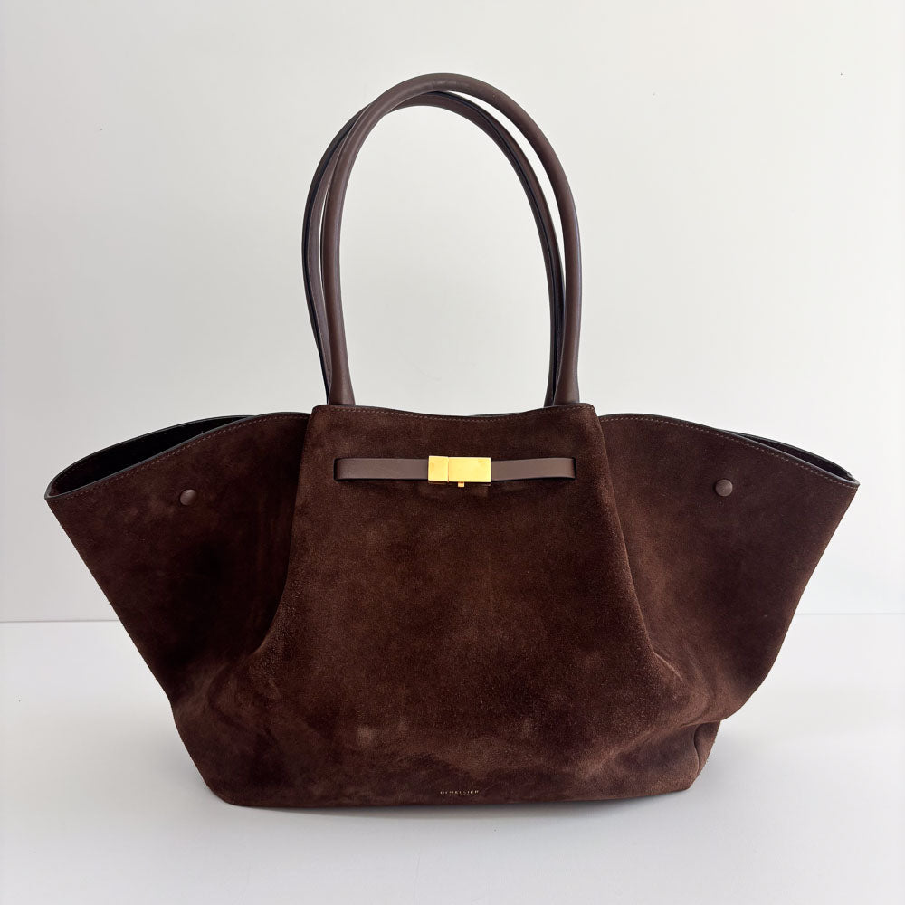 DE MELLIER LONDON SUEDE TOTE