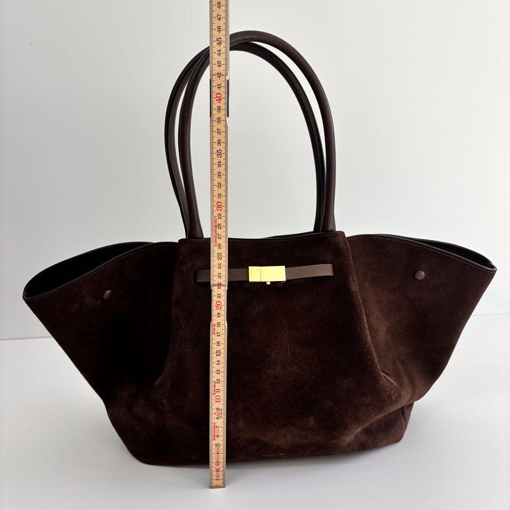 DE MELLIER LONDON SUEDE TOTE
