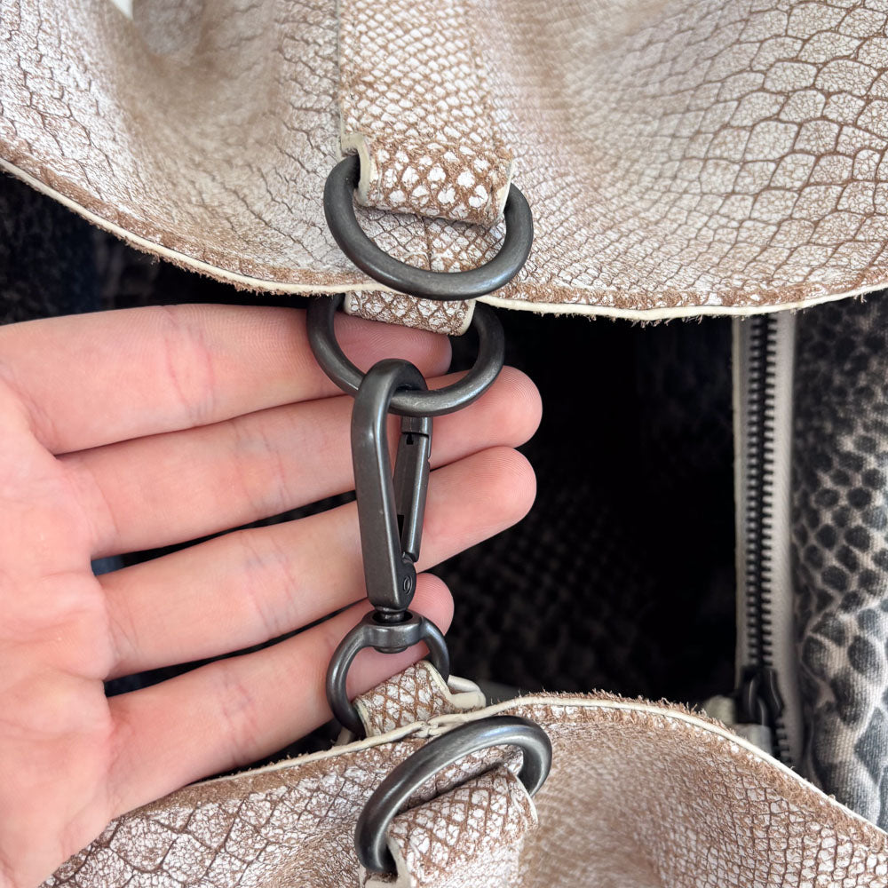LIEBESKIND CHELSEA SNAKE SHOPPER