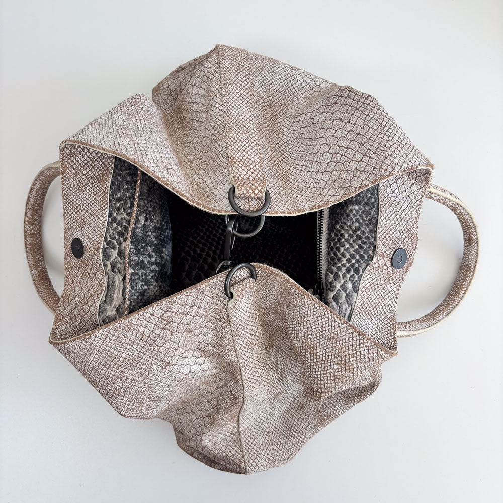 LIEBESKIND CHELSEA SNAKE SHOPPER