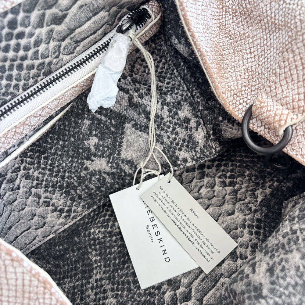 LIEBESKIND CHELSEA SNAKE SHOPPER