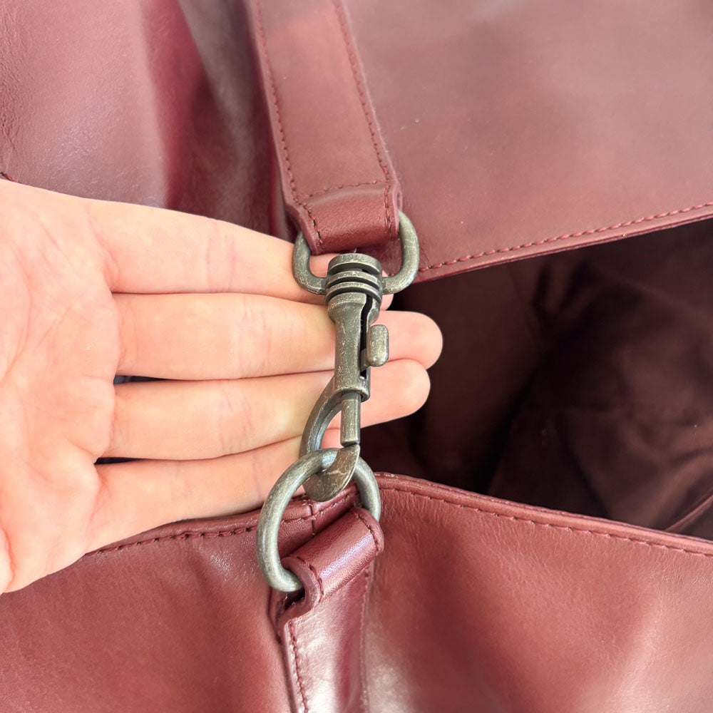 LIEBESKIND SHOPPER BURGUNDY