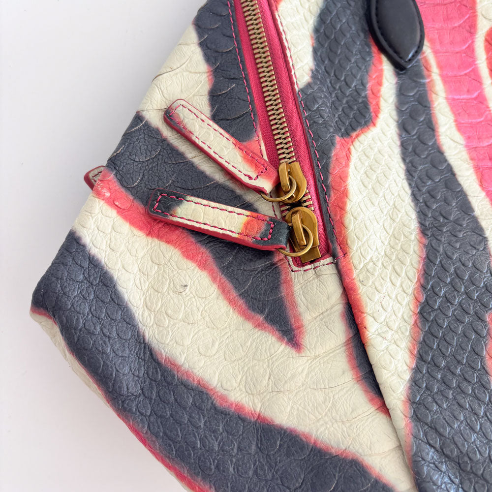 LIEBESKIND SNAKE SHOPPER ZEBRA
